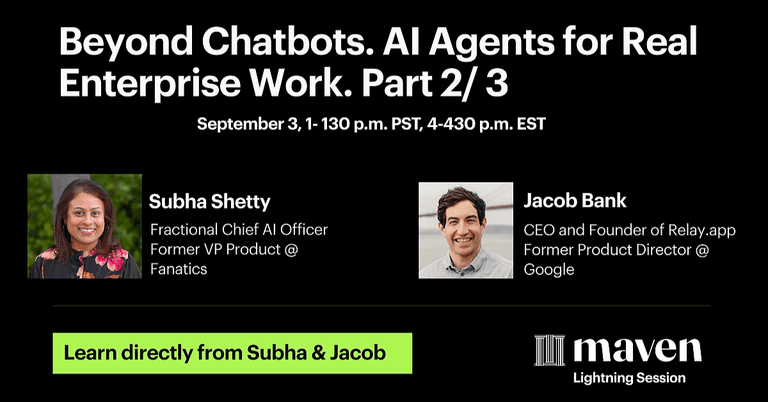 Beyond Chatbots: AI Agents for Real Enterprise Work.Part 2/3 cover image