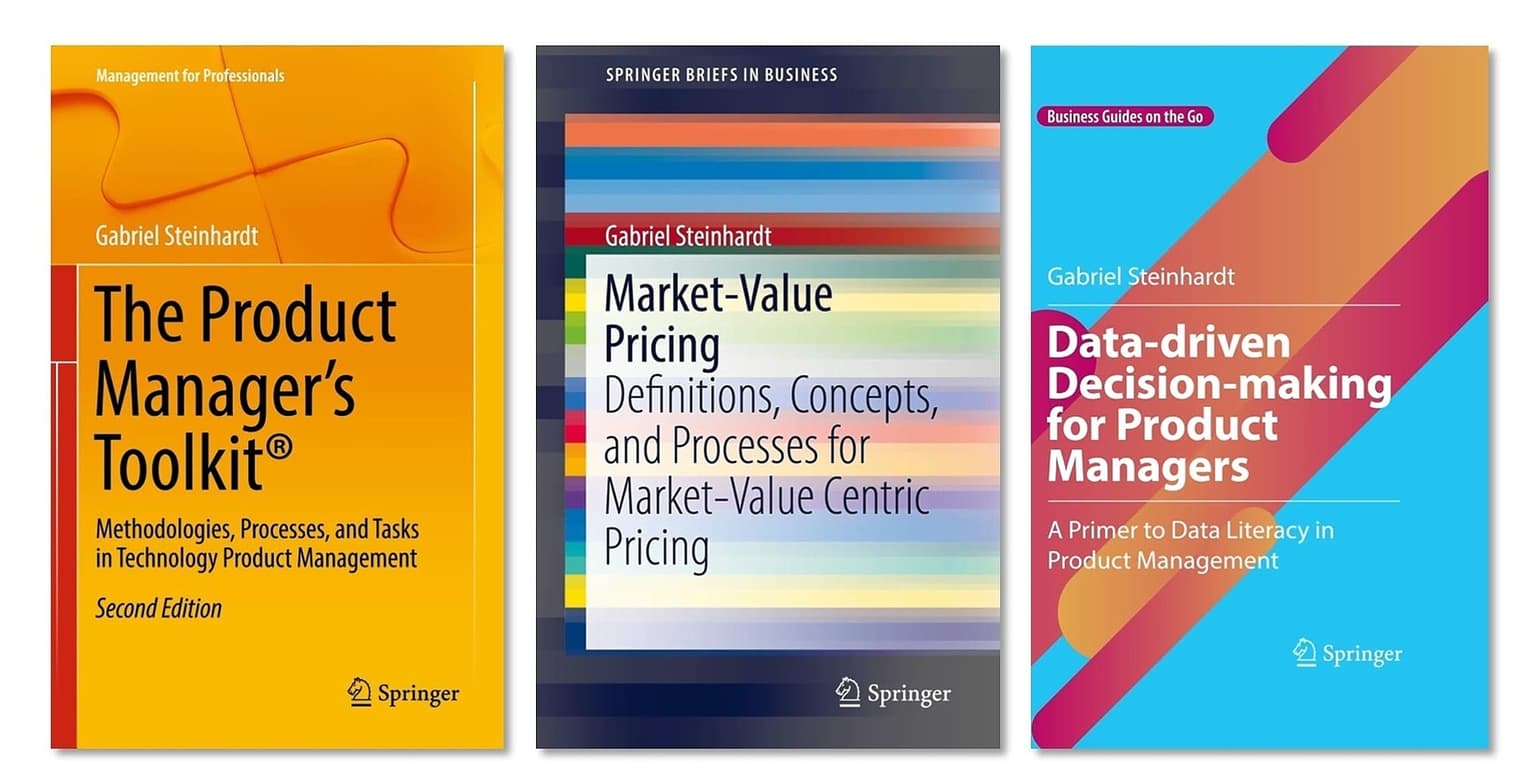 Blackblot's authoritative books on product management, pricing, and data-driven insight.
