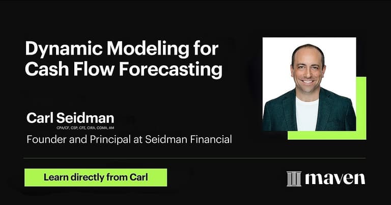 Dynamic Modeling for Cash Flow Forecasting cover image