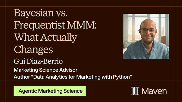 Bayesian vs. Frequentist MMM: What Actually Changes cover image