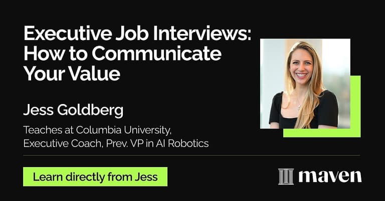 Executive Job Interviews: How to Communicate Your Value cover image