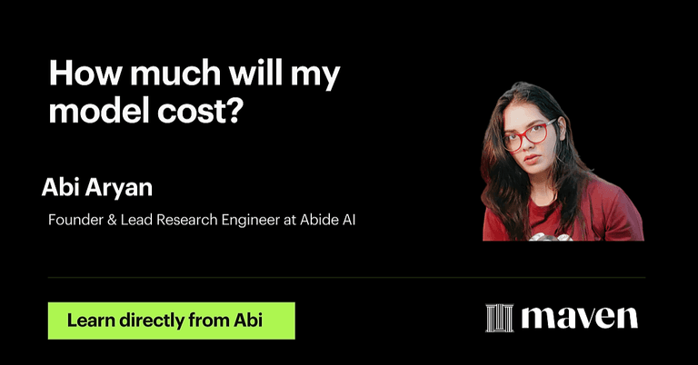 How much will my model cost? Napkin Maths 101 cover image