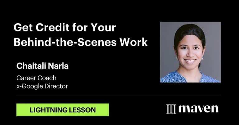 Get Credit for Your Behind-the-Scenes Work cover image
