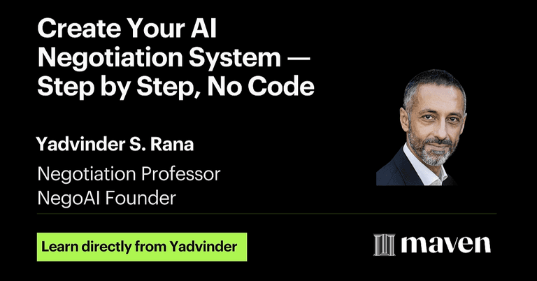 Create Your AI Negotiation System — Step by Step, No Code cover image