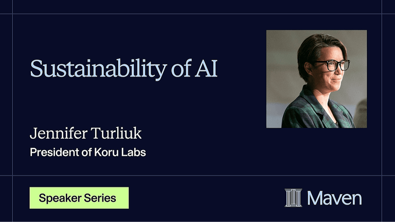 Sustainability of AI cover image