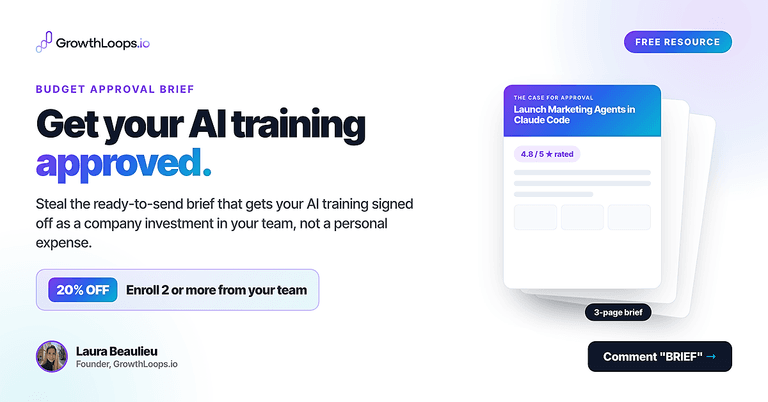Get your AI training approved. Here's a briefing doc for your manager. cover image