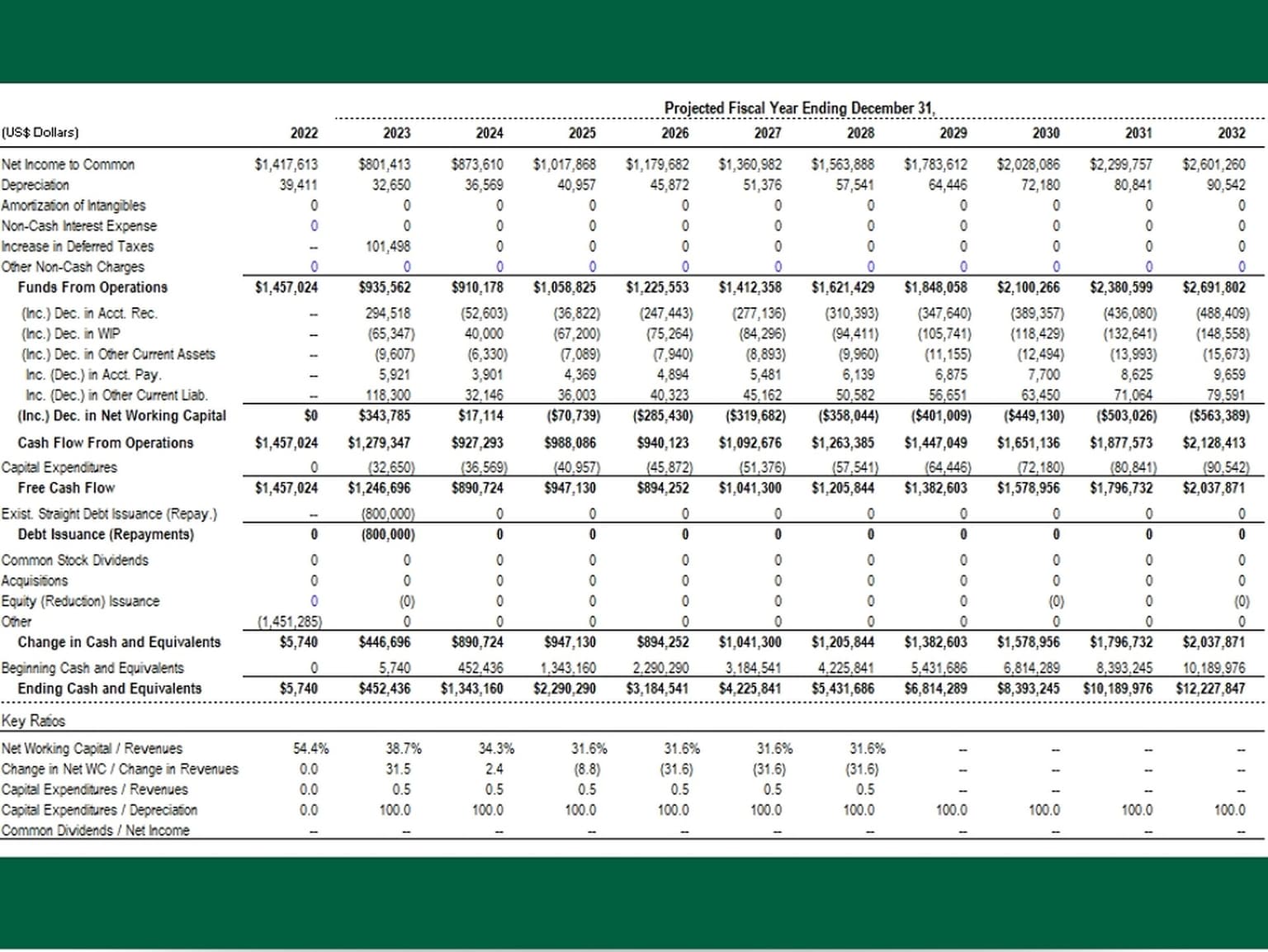 Build a Dynamic Rolling Cash Flow Forecast