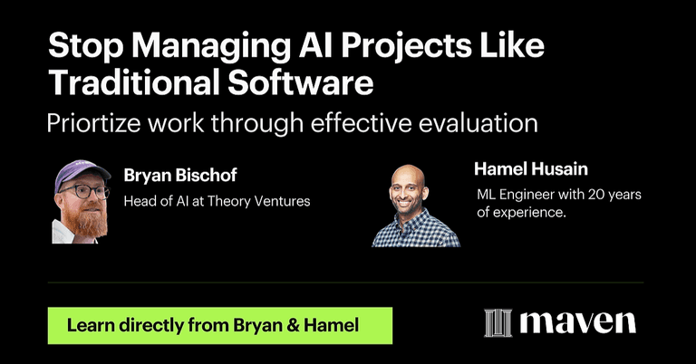 Stop Managing AI Projects Like Traditional Software cover image