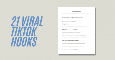 21 TikTok Hooks