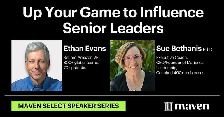 Up Your Game to Influence Senior Leaders cover image