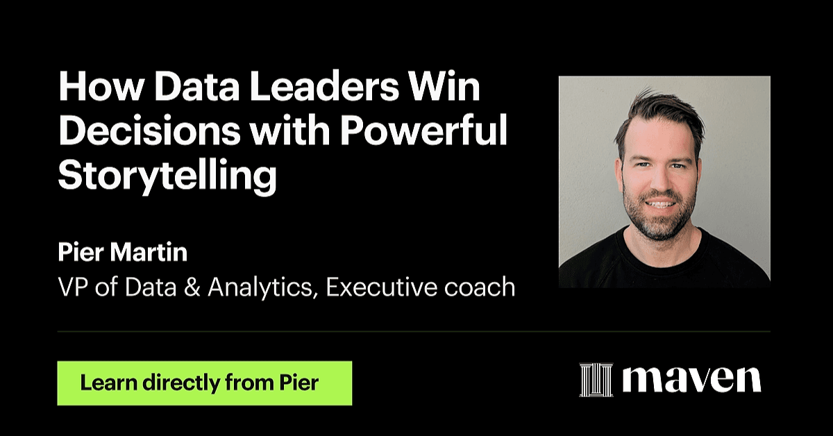 How Data Leaders Win Decisions with Powerful Storytelling