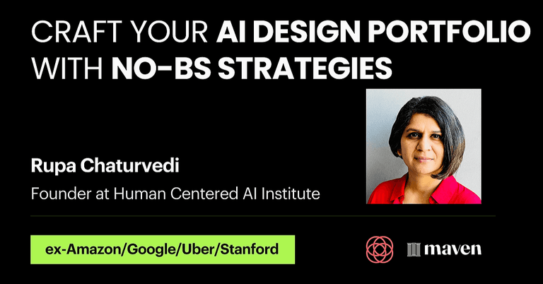 Craft Your AI Design Portfolio with No-BS Strategies cover image