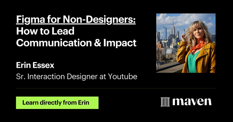 Figma for Non-Designers: How to Lead Communication & Impact cover image