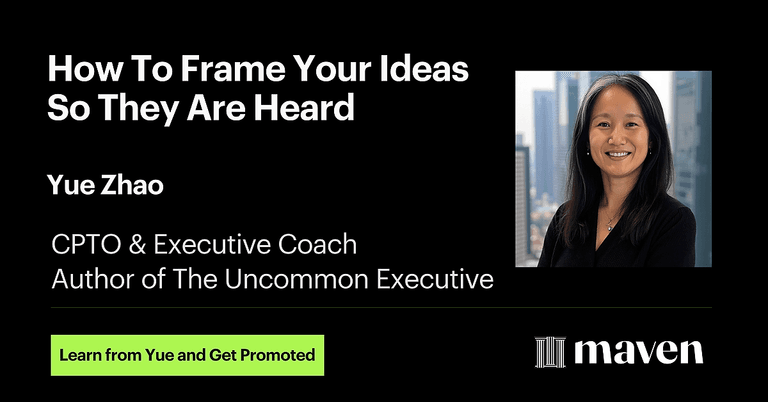 How To Frame Your Ideas So They Are Heard cover image