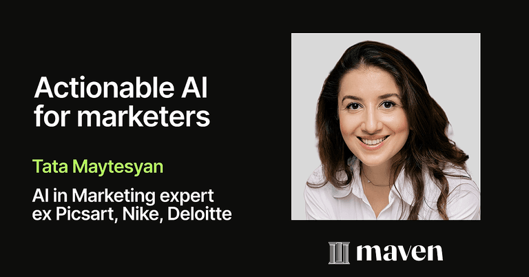 Actionable AI For Marketers cover image