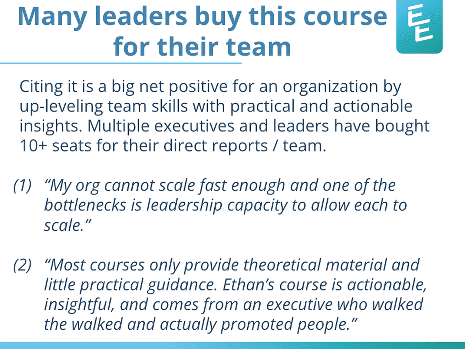 Buy this course for YOUR team