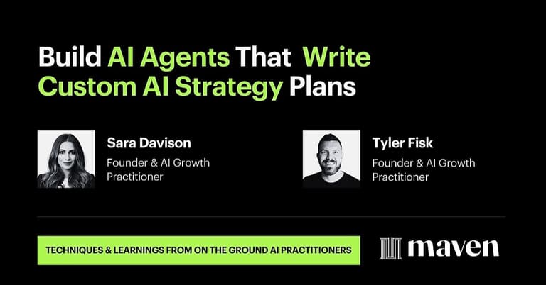 Build AI Agents That Craft Custom Strategy Plans cover image