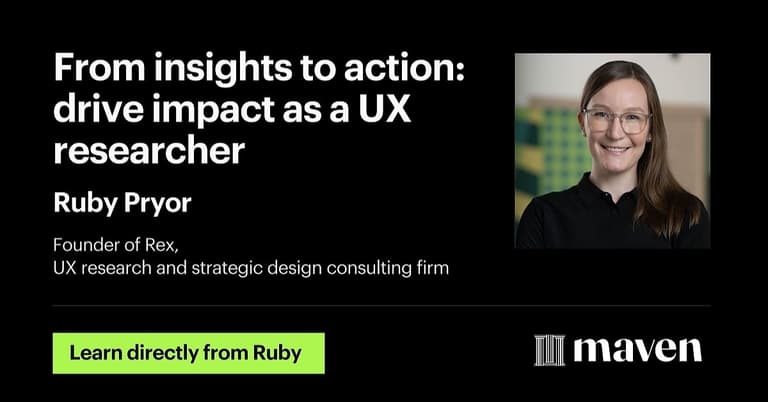 From insights to action: drive impact as a UX researcher cover image