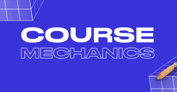 Course Mechanics Canvas: 12 levers to achieve course-market fit