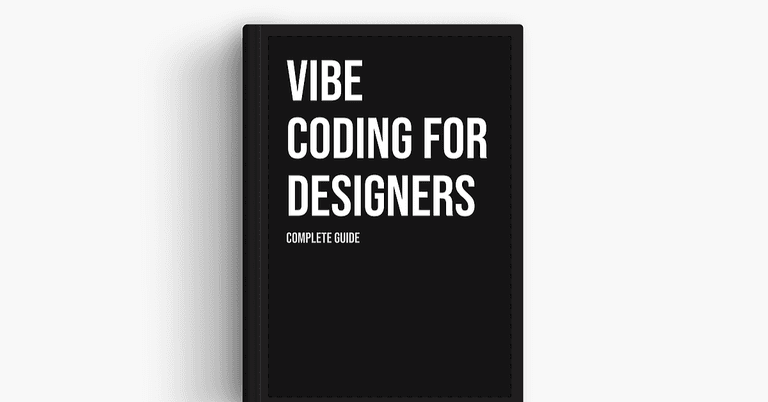 Vibe Coding For Designers Complete Guide cover image