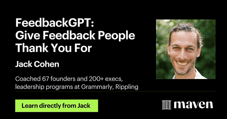 FeedbackGPT: Give Feedback People Thank You For cover image