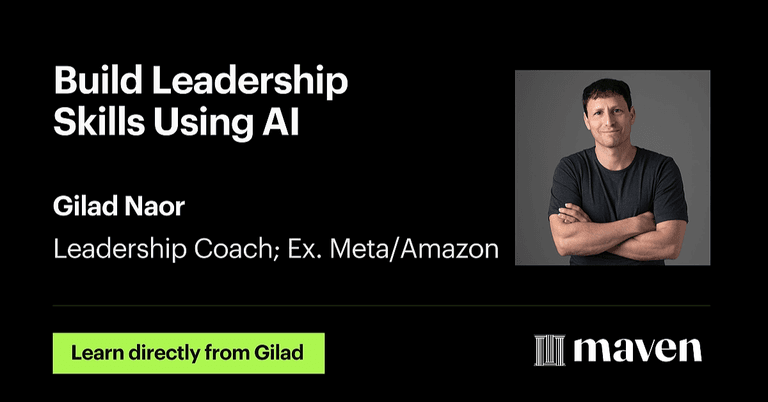 Build Leadership Skills Using AI cover image