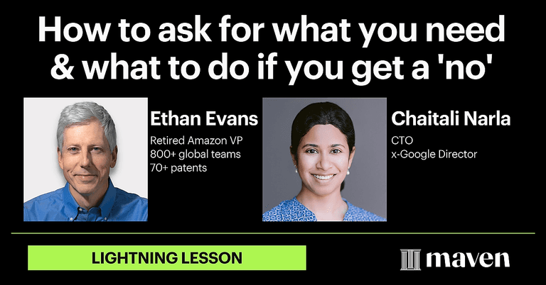 How to ask for what you need & what to do if you get a 'no' cover image