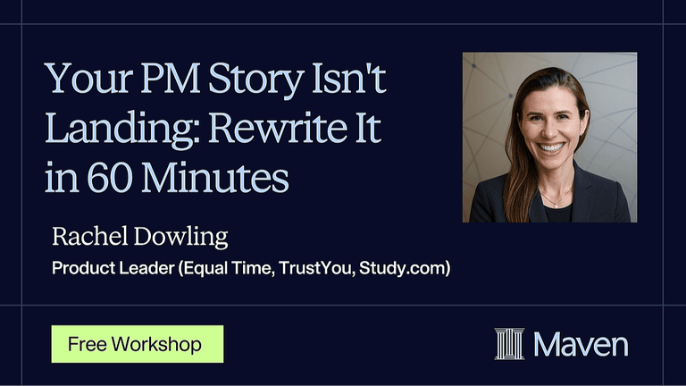 Your PM Story Isn't Landing: Rewrite It in 60 Minutes cover image