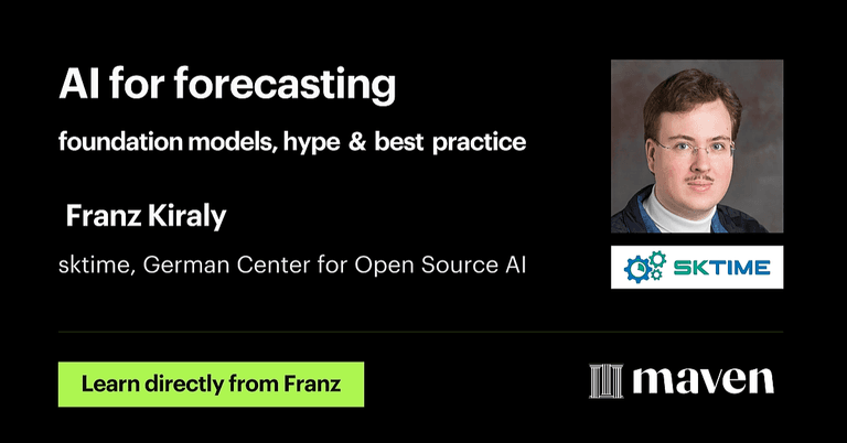 AI for forecasting: foundations models, hype & best practice cover image