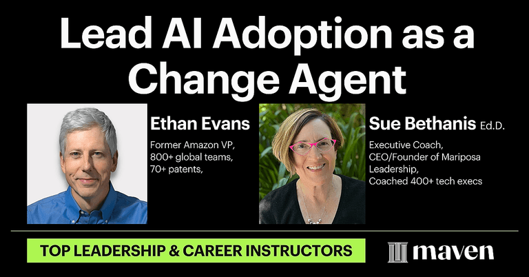 Lead AI Adoption as a Change Agent cover image