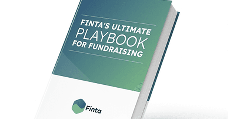 Finta Fundraising Playbook cover image