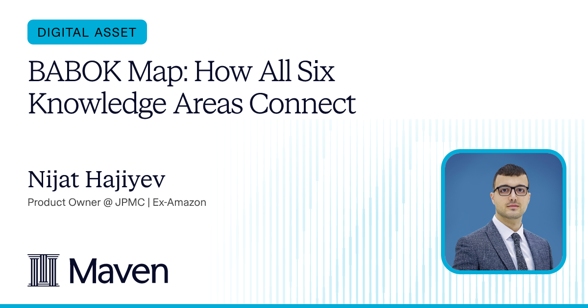 BABOK Map: How All Six Knowledge Areas Connect cover image