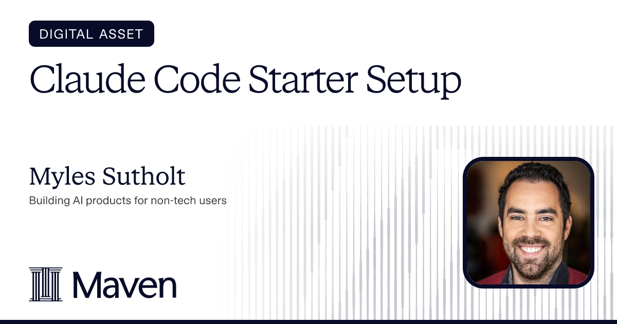 Claude Code Starter Setup cover image
